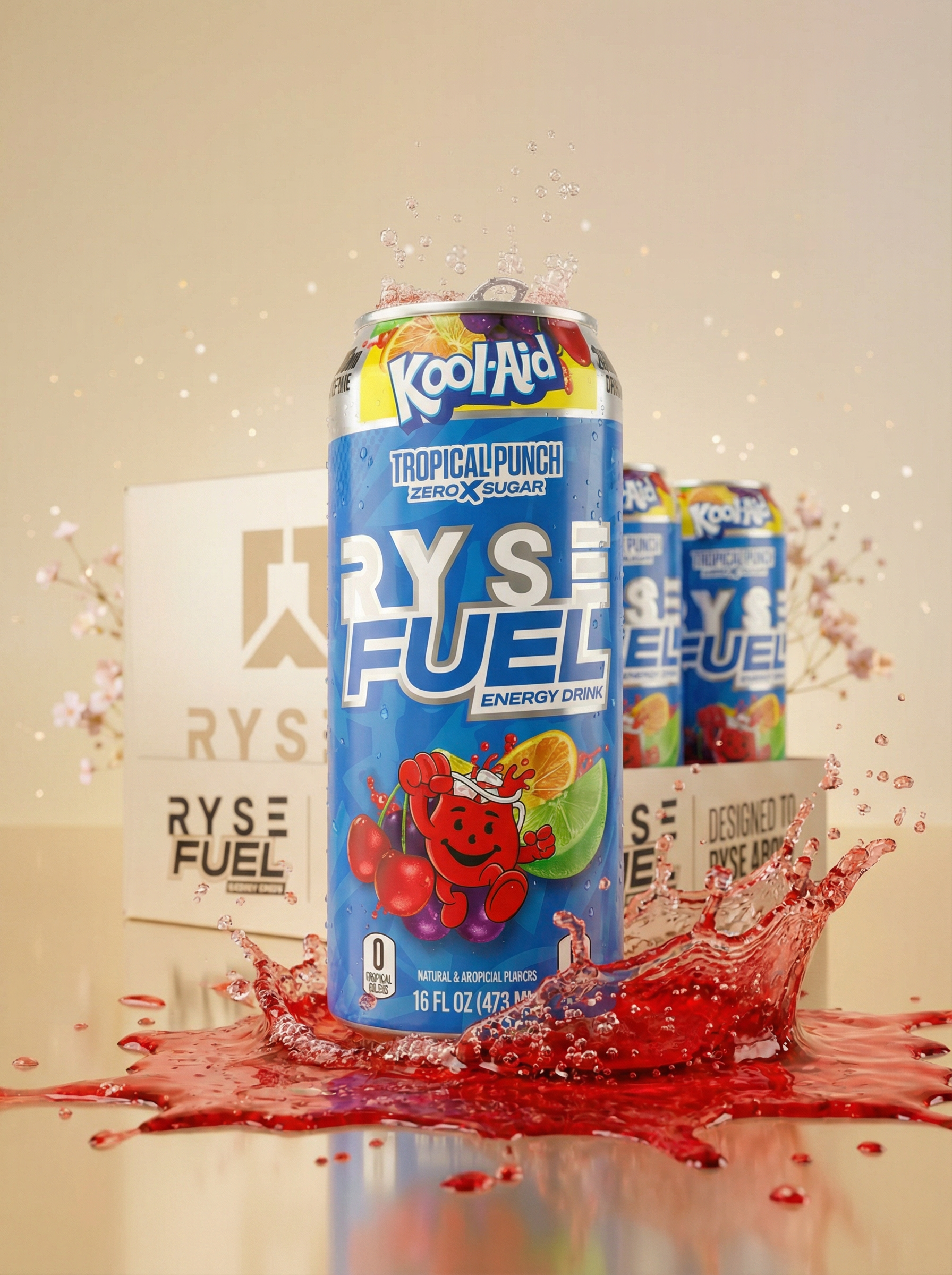 RYSE Fuel – Kool‑Aid Tropical Punch
