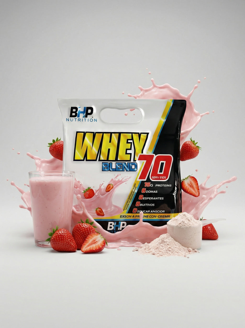 BHP WHEY BLEND 70 SERV COOKIES AND CREAM