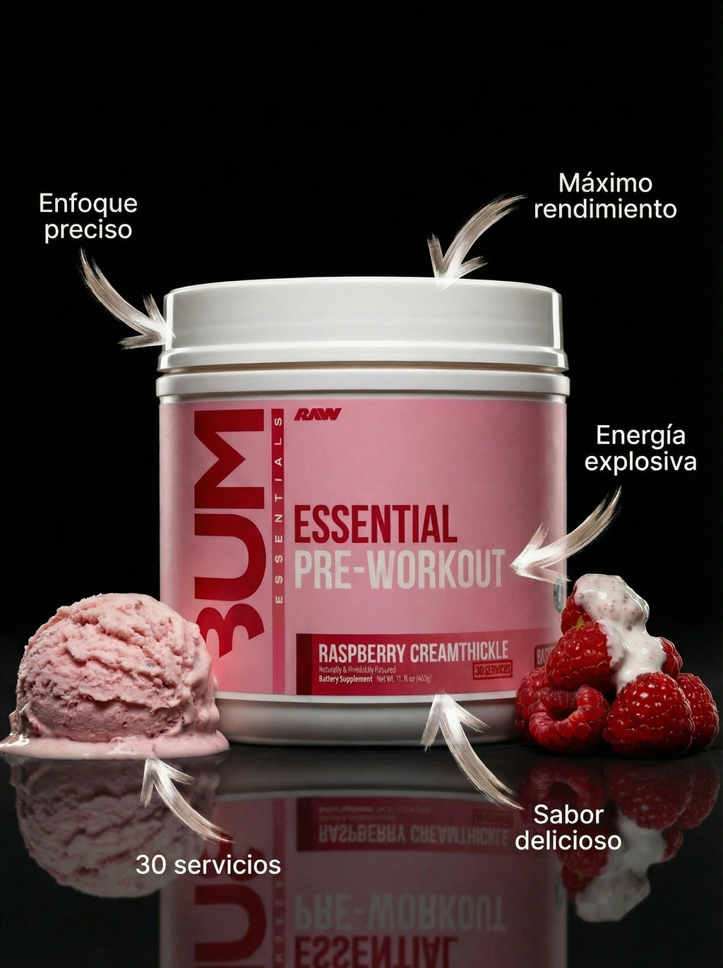 CBUM RAW ESSENTIAL 30SERV