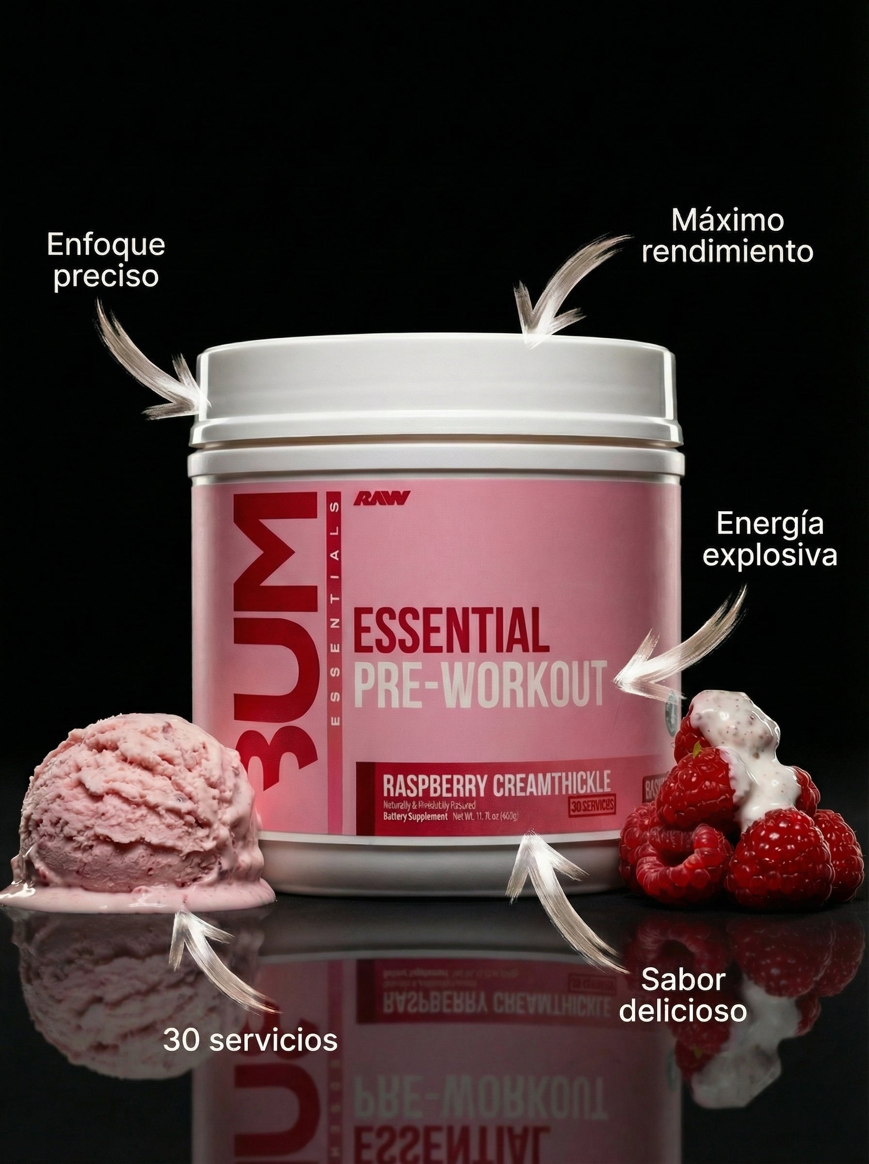 CBUM RAW ESSENTIAL 30SERV