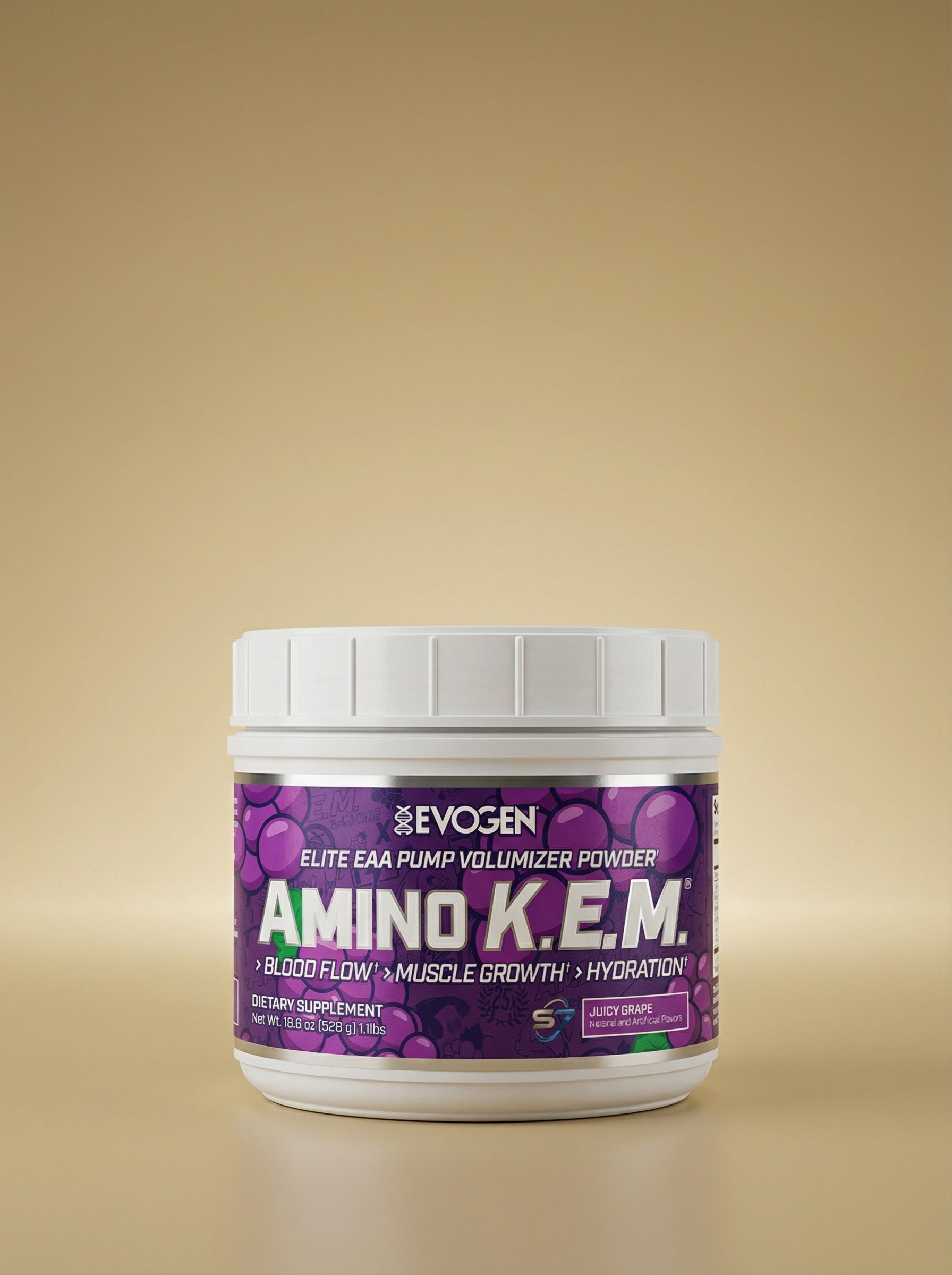 EVOGEN AMINO KEM 30SERV JUICY GRAPE