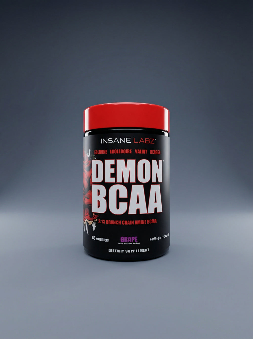 INSANE BCAA DEMON 60SERV GRAPE