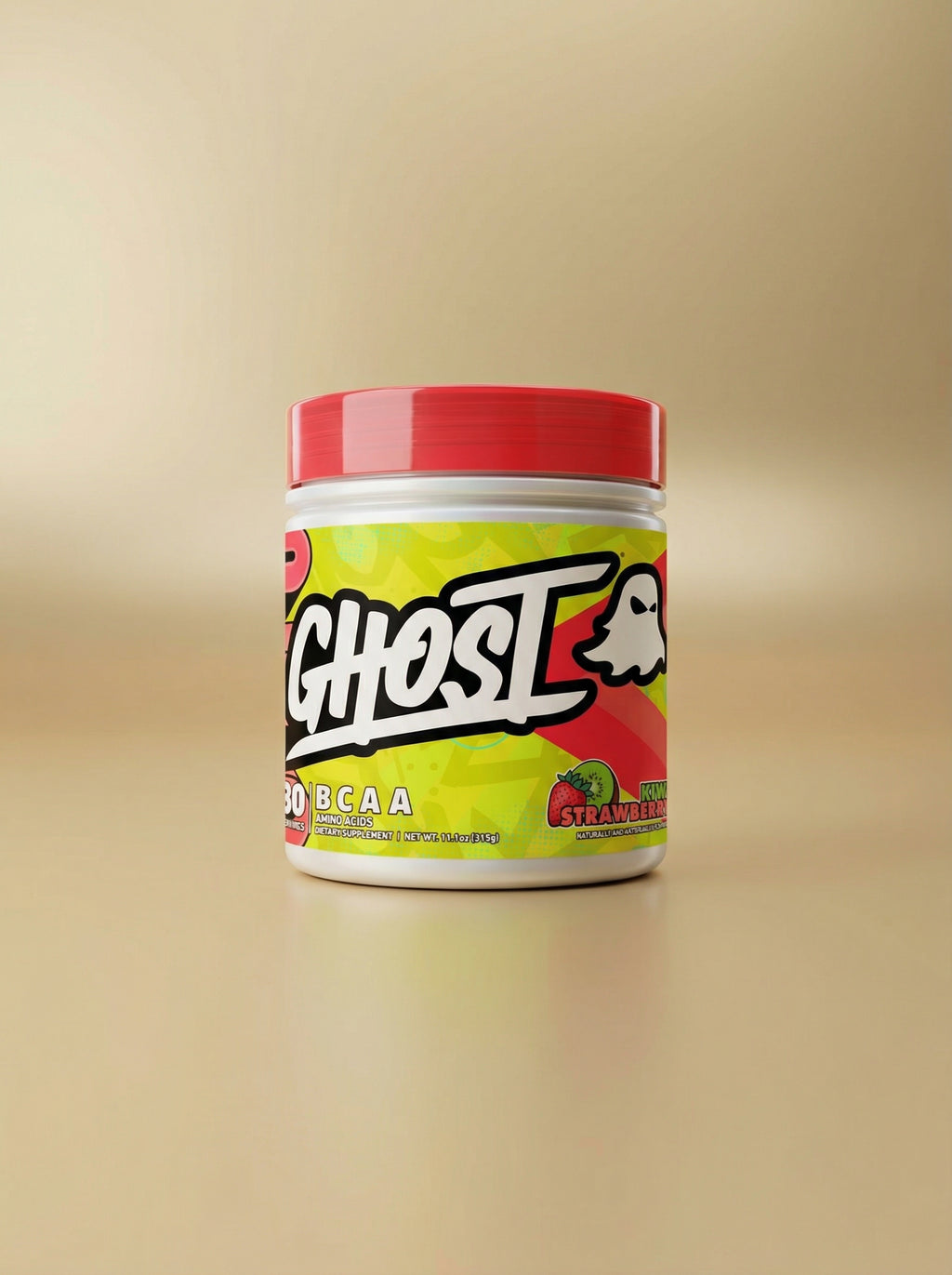 GHOST BCAA 30 SERV KIWI STRAWBERRY