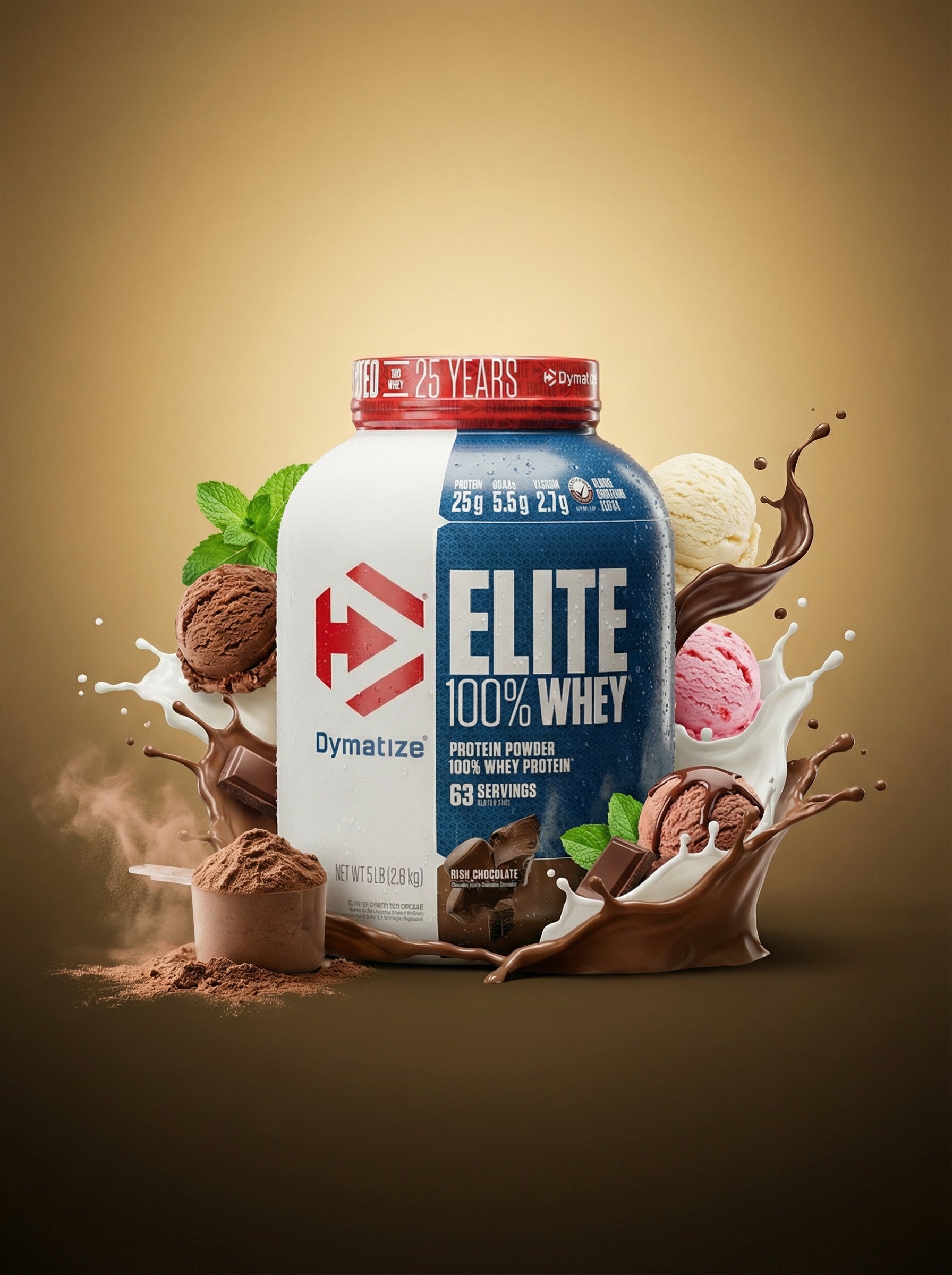 DYMATIZE ELITE WHEY 5 LBS