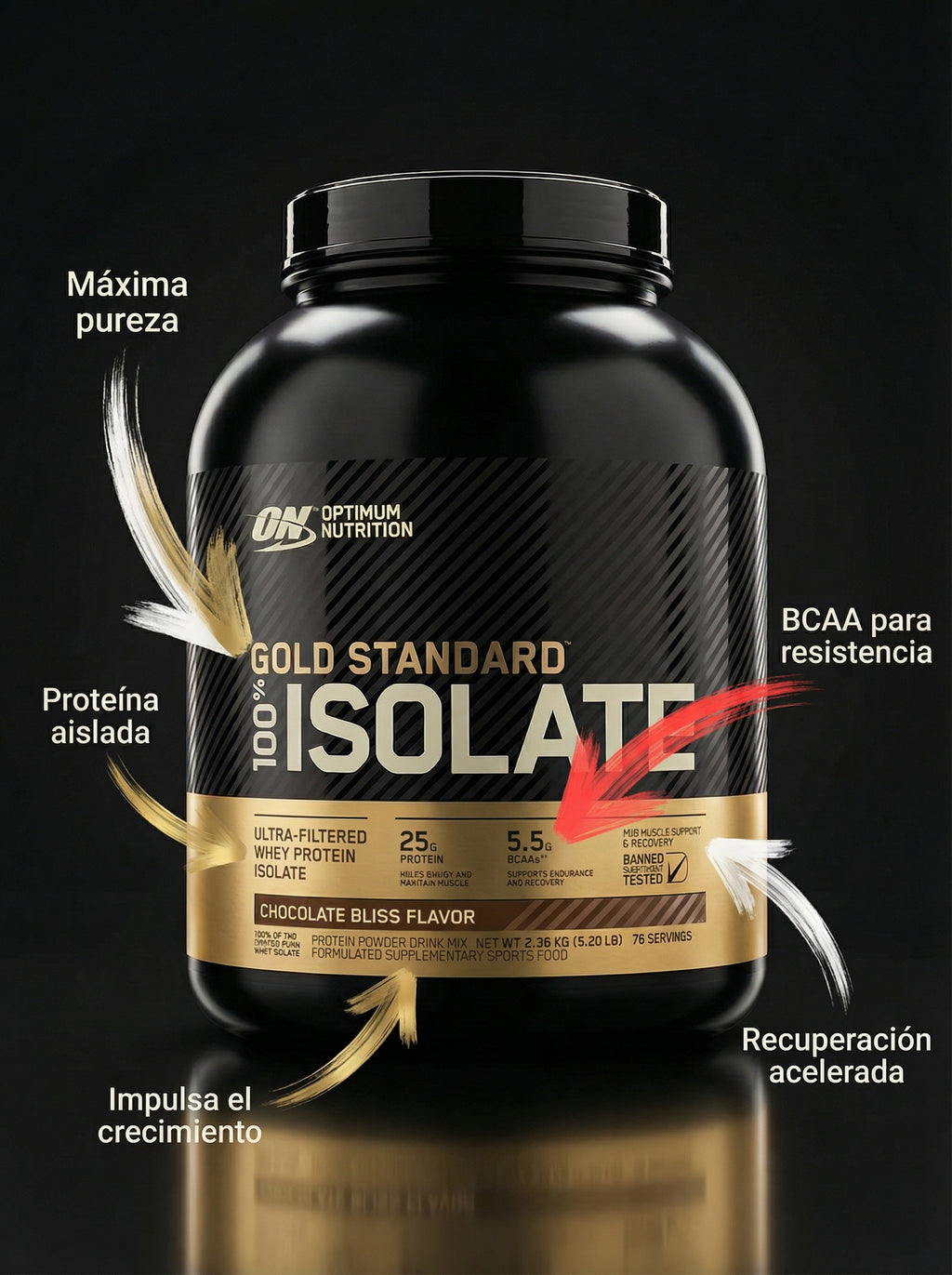 ON Gold Standard Isolate 5lbs