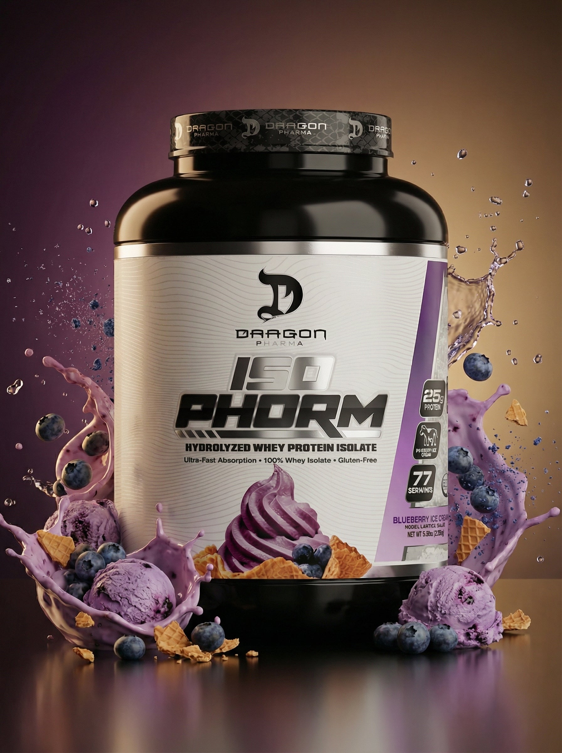 DRAGON ISOPHORM 5 LB BLUEBERRY