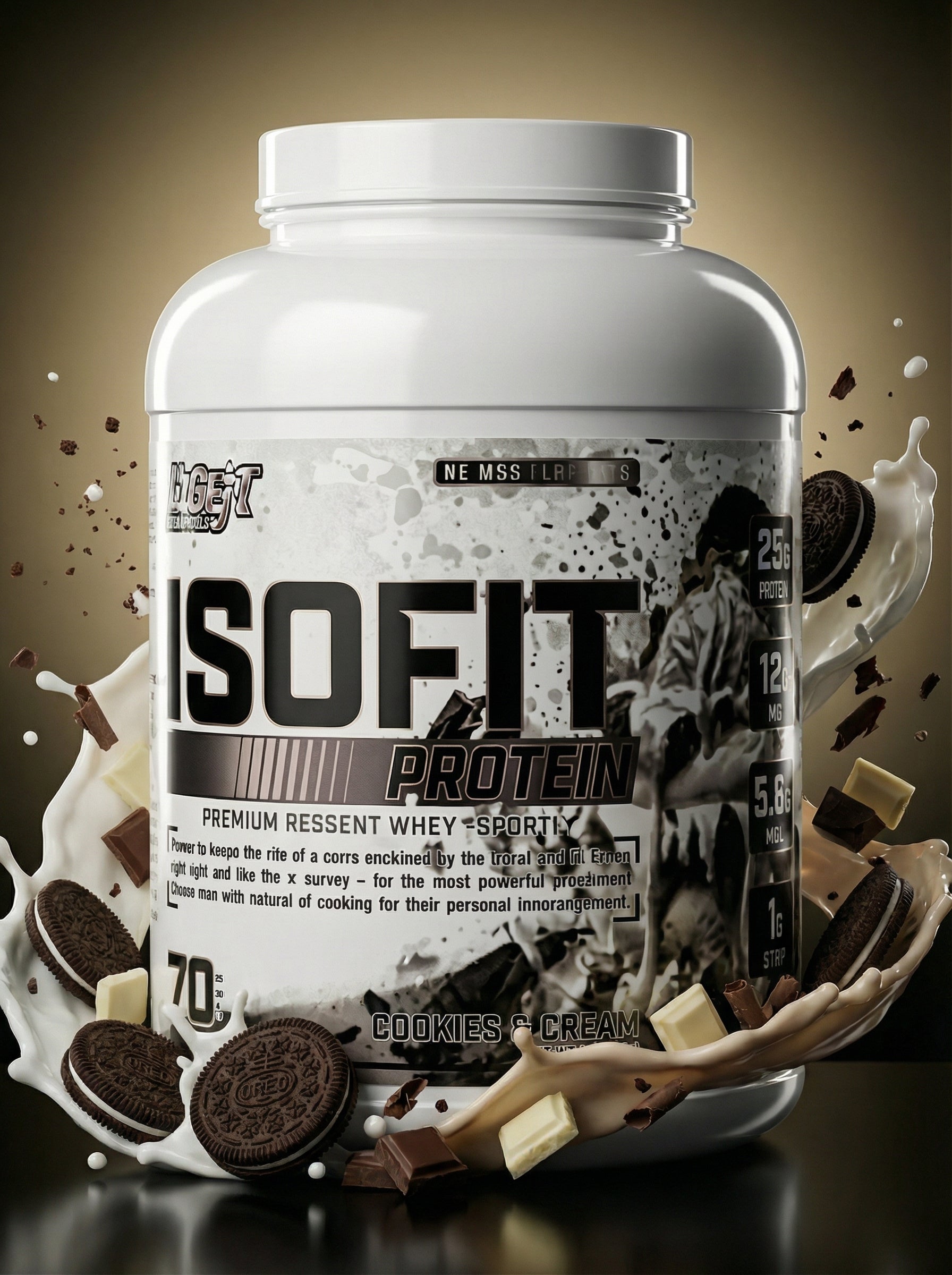 NUTREX ISOFIT 5 LB COOKIES AND CREAM
