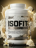 NUTREX ISOFIT 5 LB VAINILLA BEAN ICE CREAM