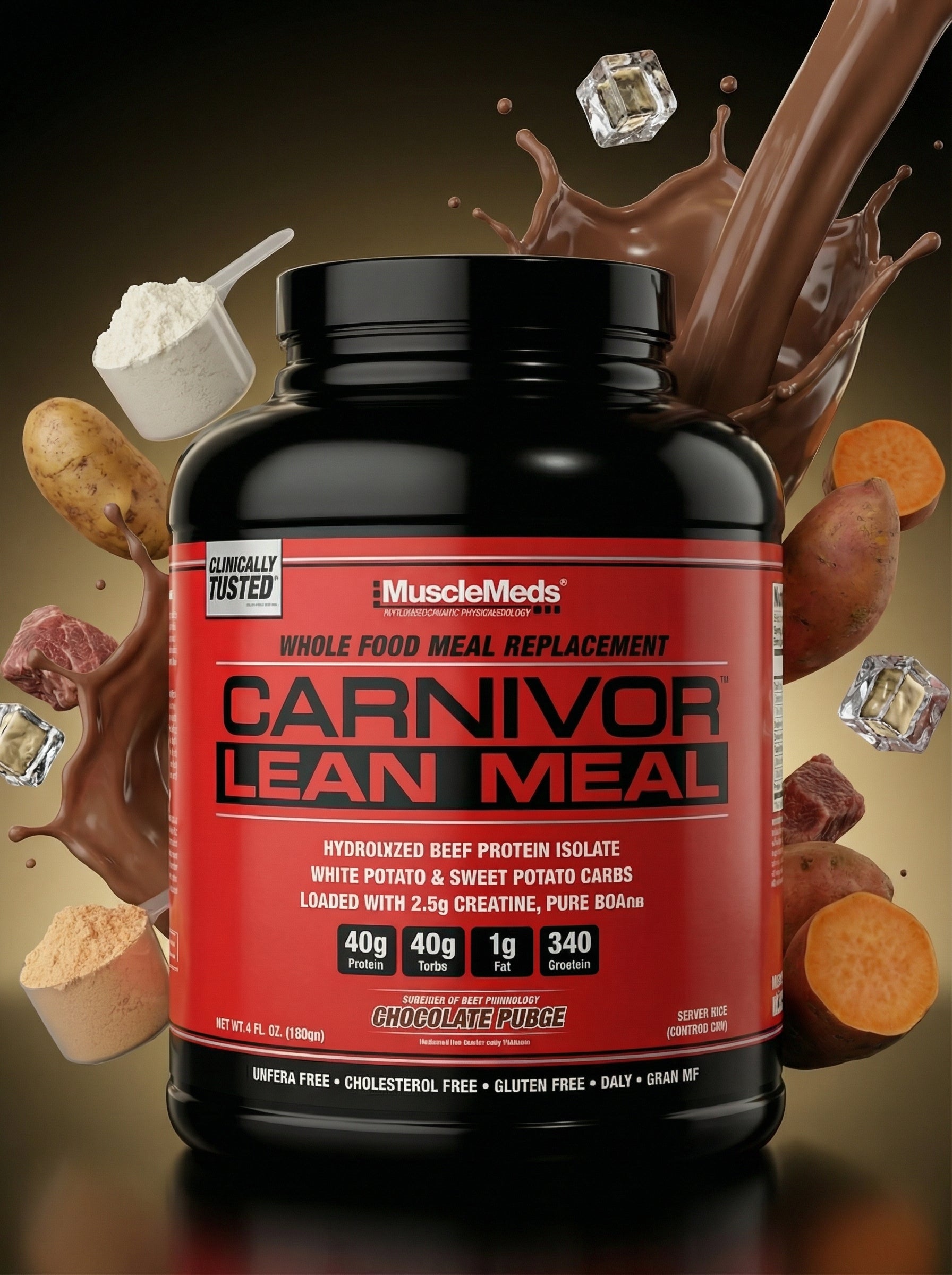 MUSCLEMEDS CARNIVOR 4LB Chocolate