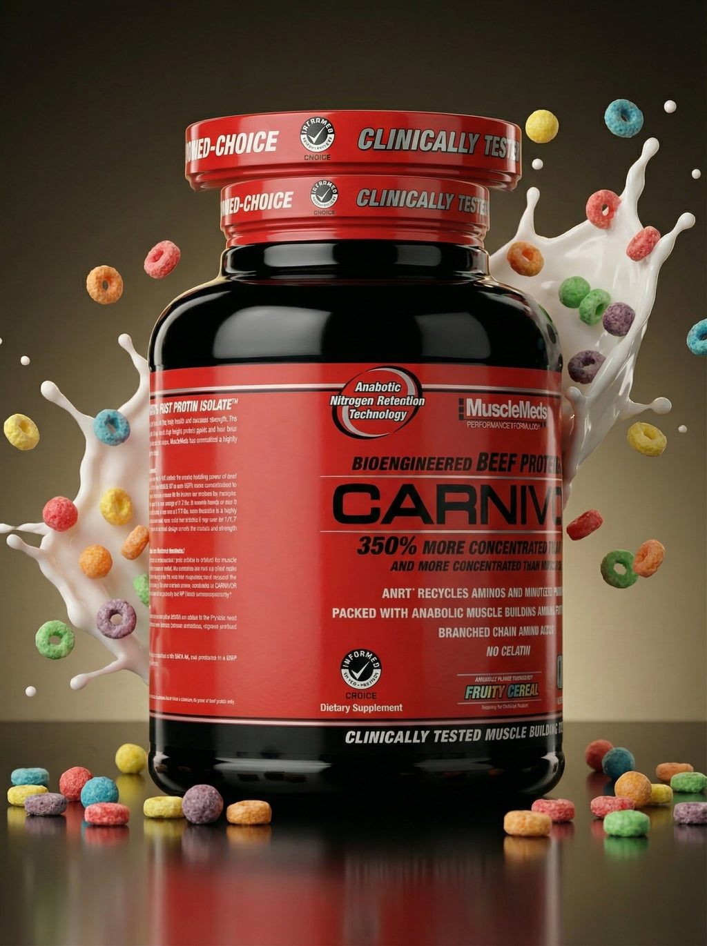 MUSCLEMEDS CARNIVOR 4LB FRUITY CIREAL