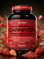 MUSCLEMEDS CARNIVOR 4 LB STRAWBERRY