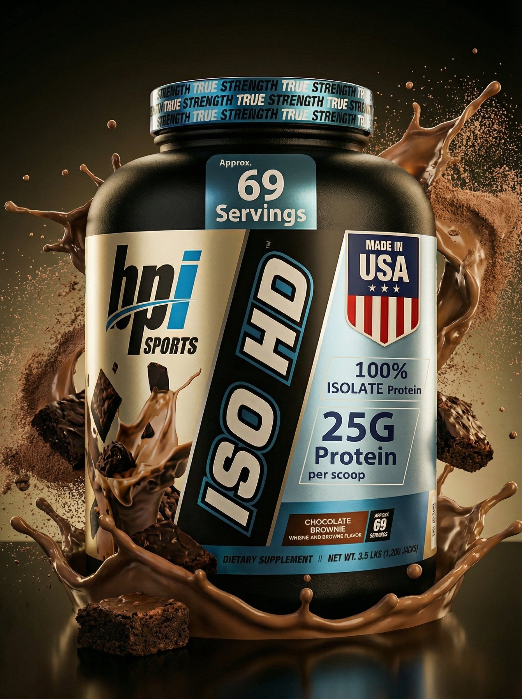 BPI ISO HD 5 LBS CHOCOLATE BROWNIE