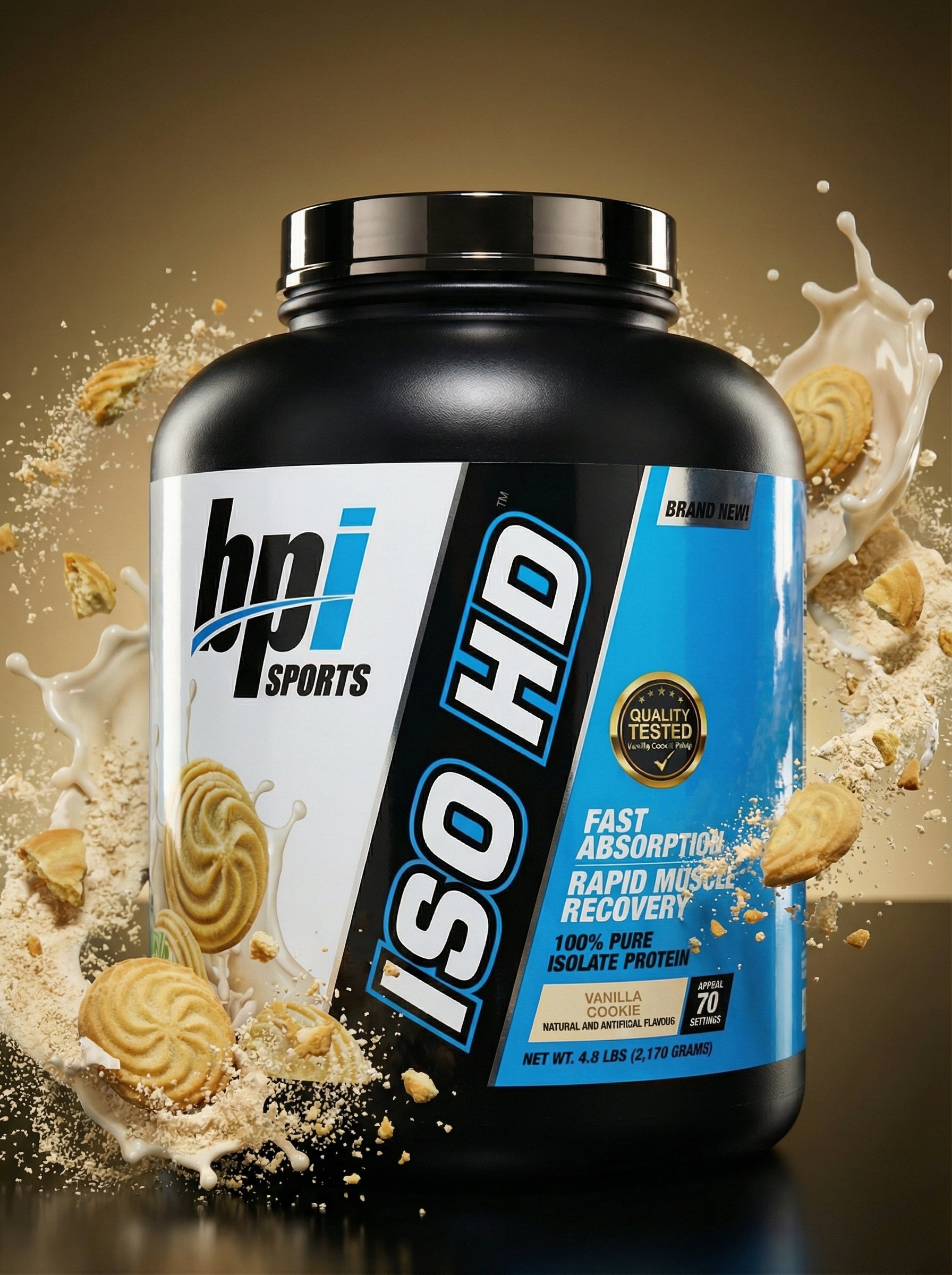 BPI ISO HD 5 LBS CHOCOLATE BROWNIE