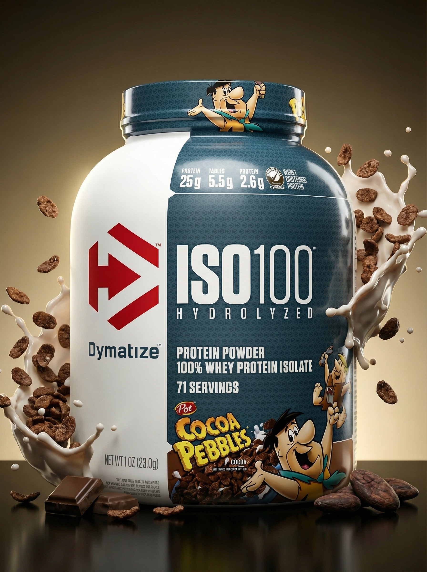 DYMATIZE ISO100 5 LBS BIRTHDAY CAKE PABBLES