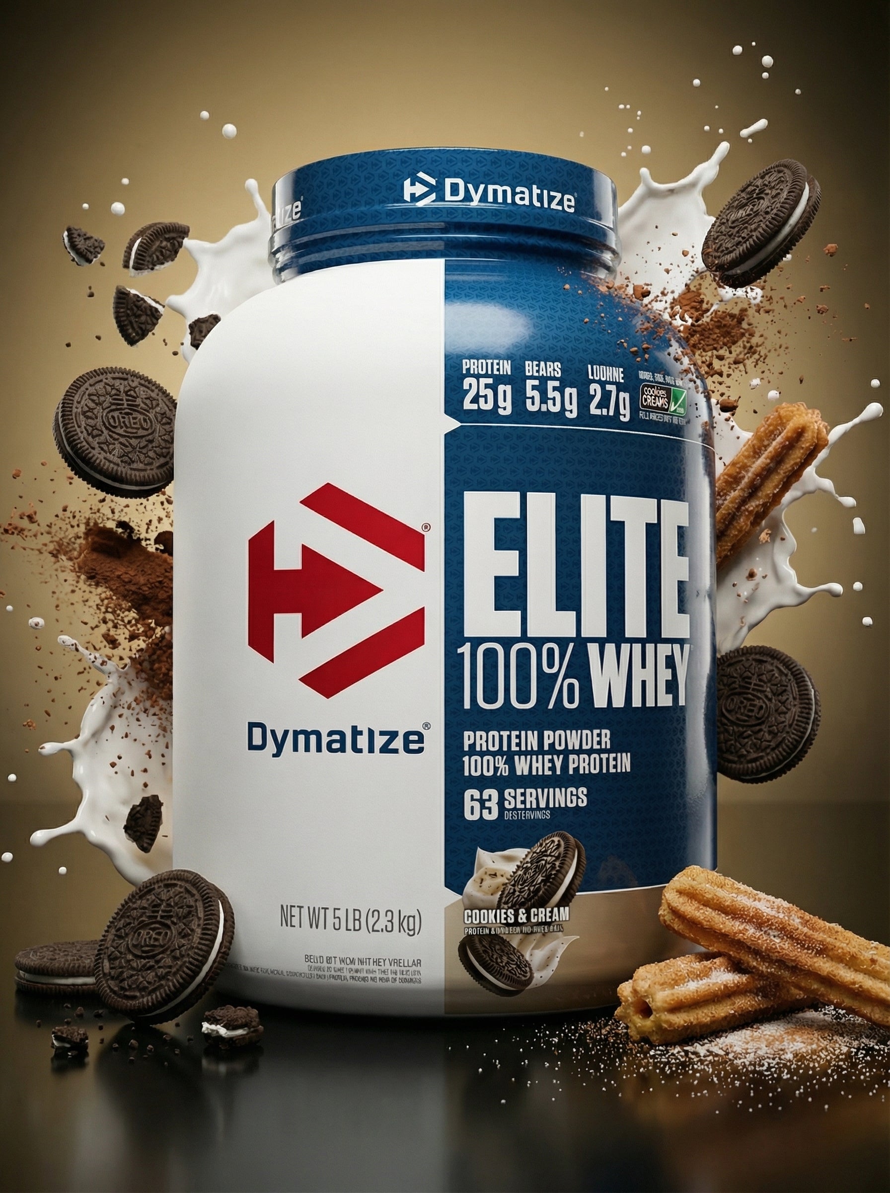 DYMATIZE ISO100 5 LBS BIRTHDAY CAKE PABBLES