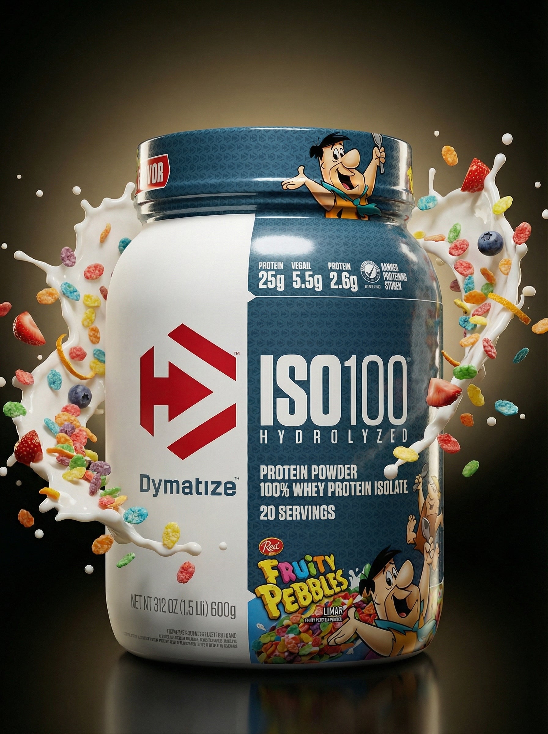 DYMATIZE ISO100 5 LBS BIRTHDAY CAKE PABBLES