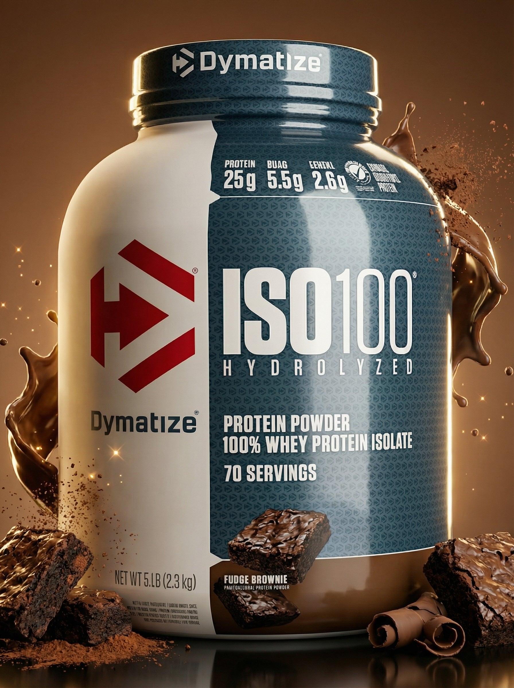 DYMATIZE ISO100 5 LBS BIRTHDAY CAKE PABBLES