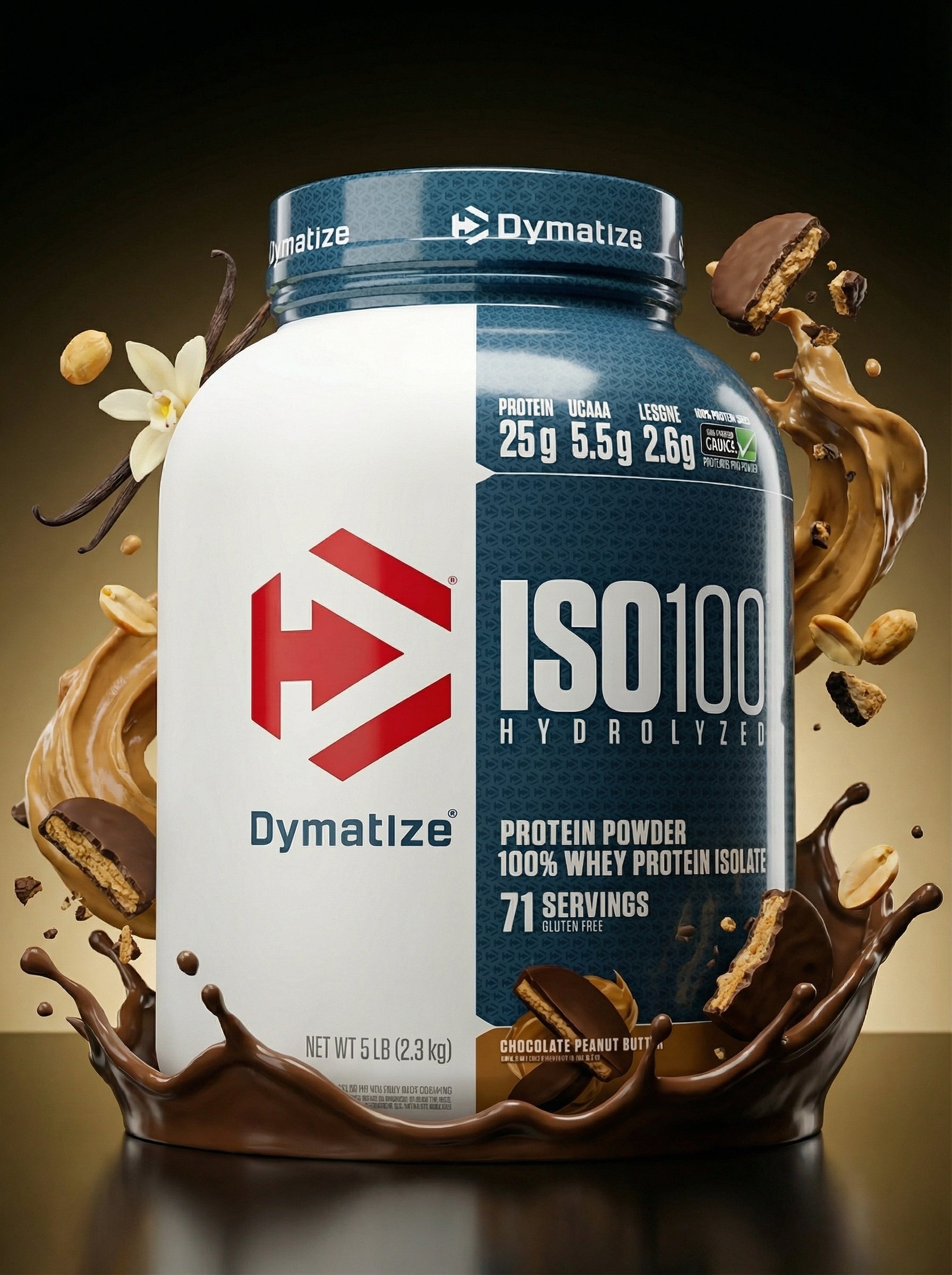 DYMATIZE ISO100 5 LBS BIRTHDAY CAKE PABBLES