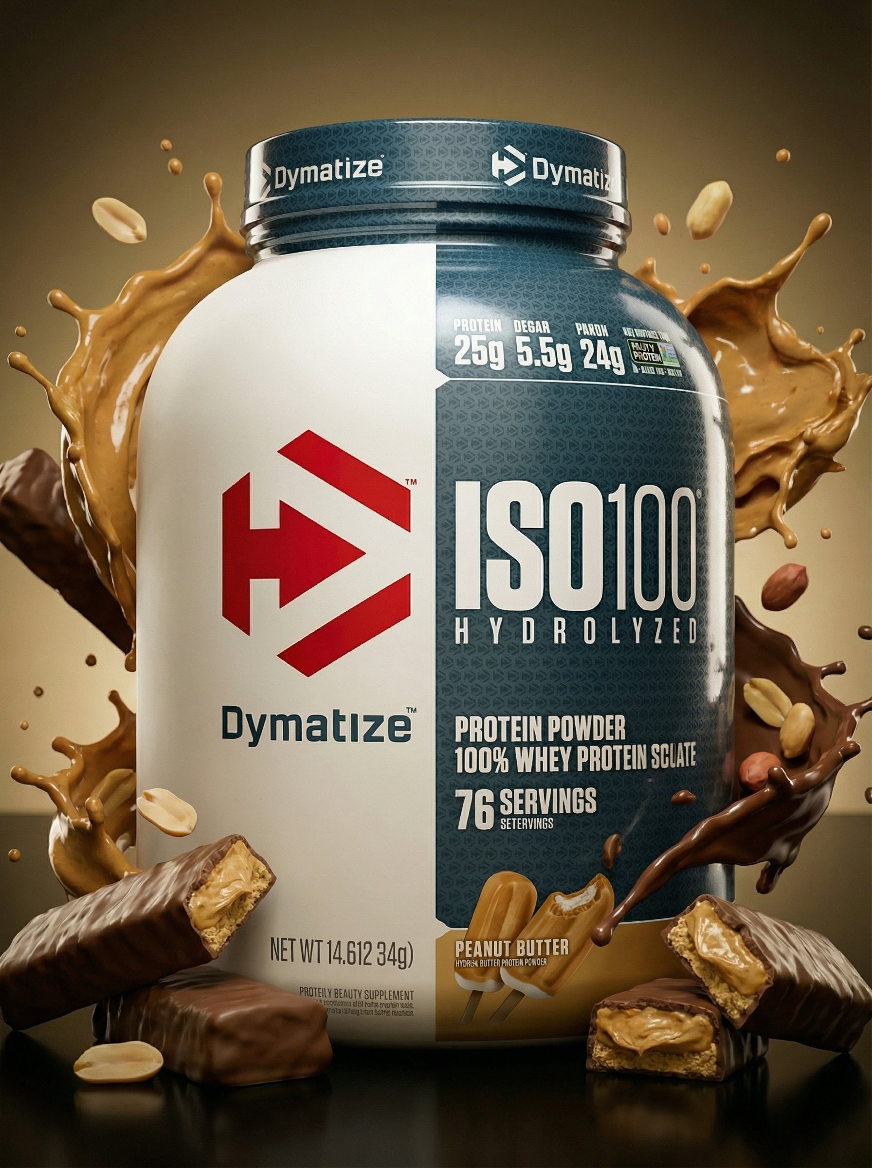 DYMATIZE ISO100 5 LBS BIRTHDAY CAKE PABBLES