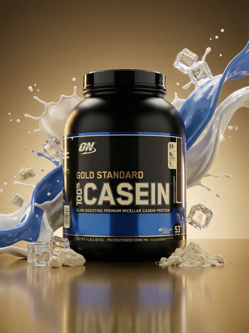 ON CASEIN 4 LB CHOCOLATE
