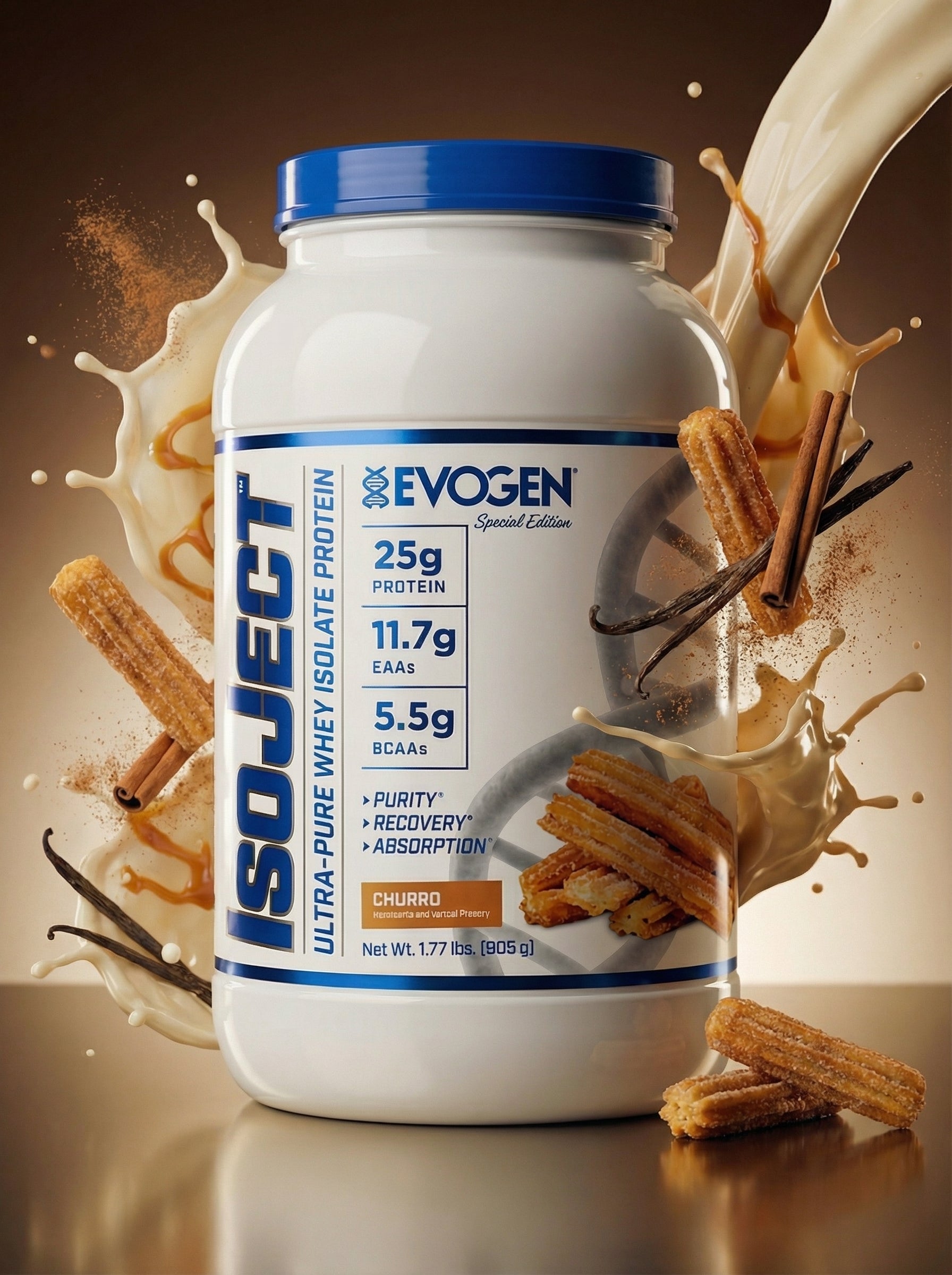 EVOGEN ISOJECT 1.77 LBS BIRTHDAY CAKE