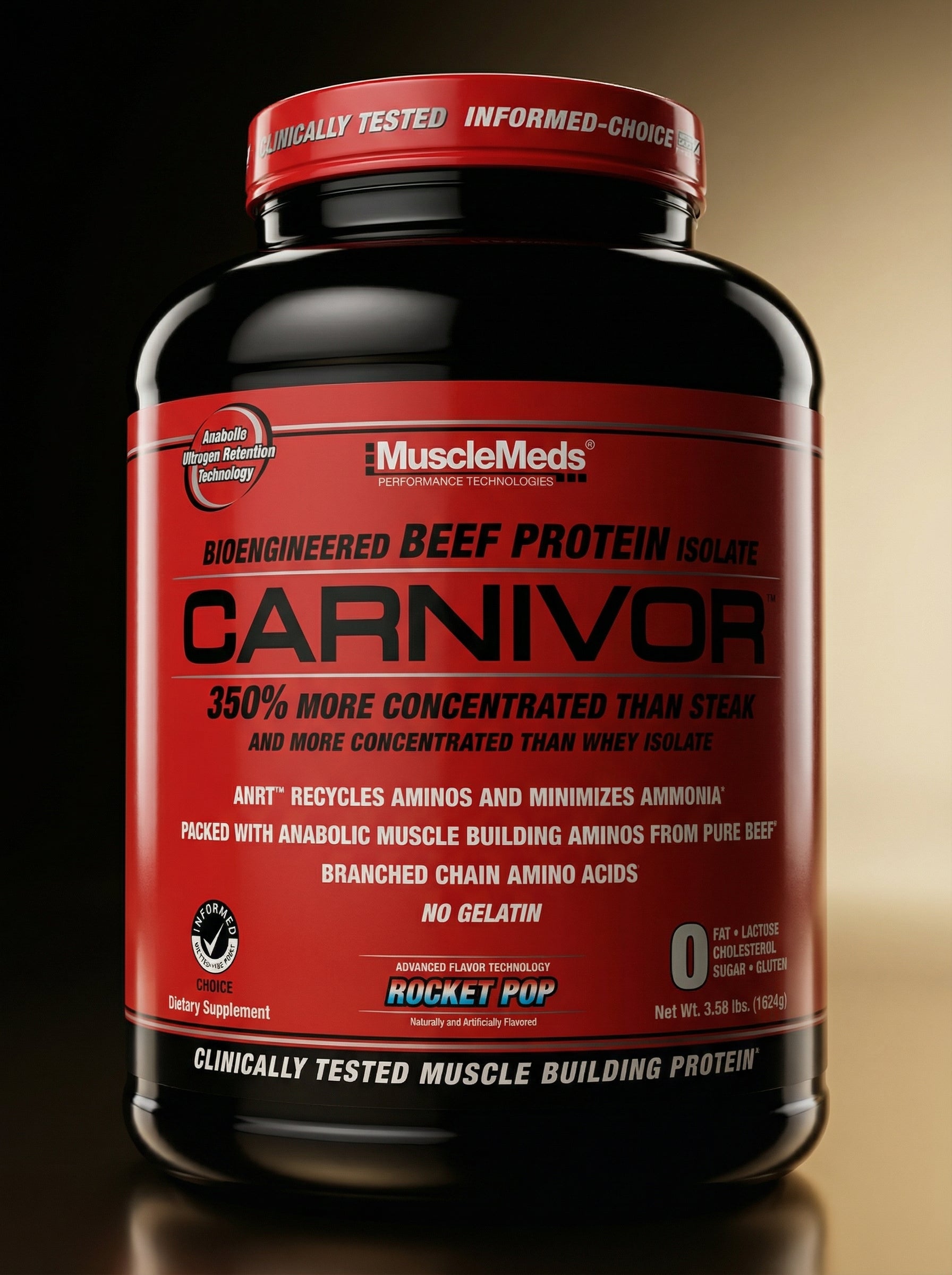 MUSCLEMEDS CARNIVOR 4 LB ROCKET POP