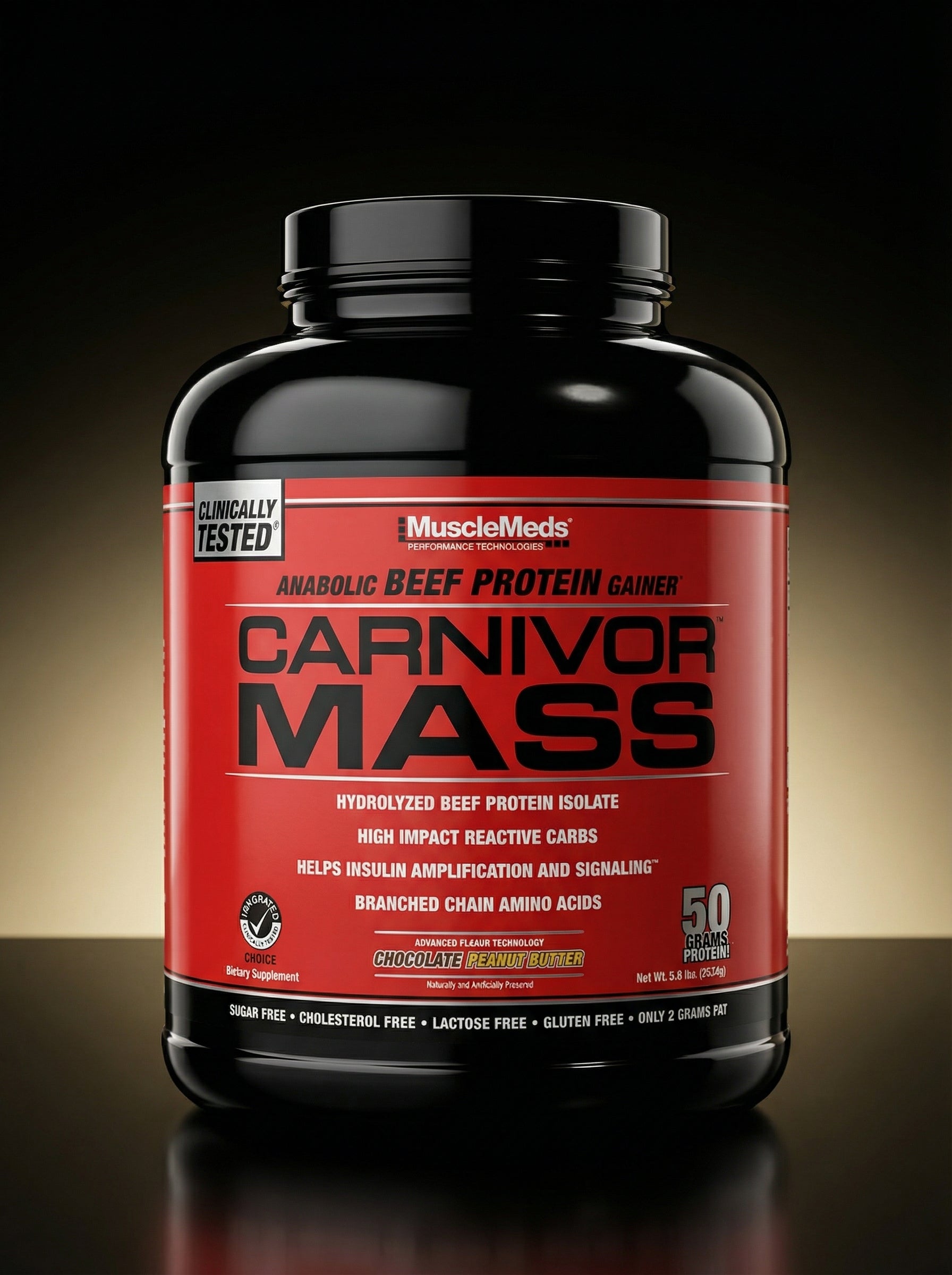 MUSCLEMEDS  CARNIVOR 4 LB Chocolate Peanut Butter