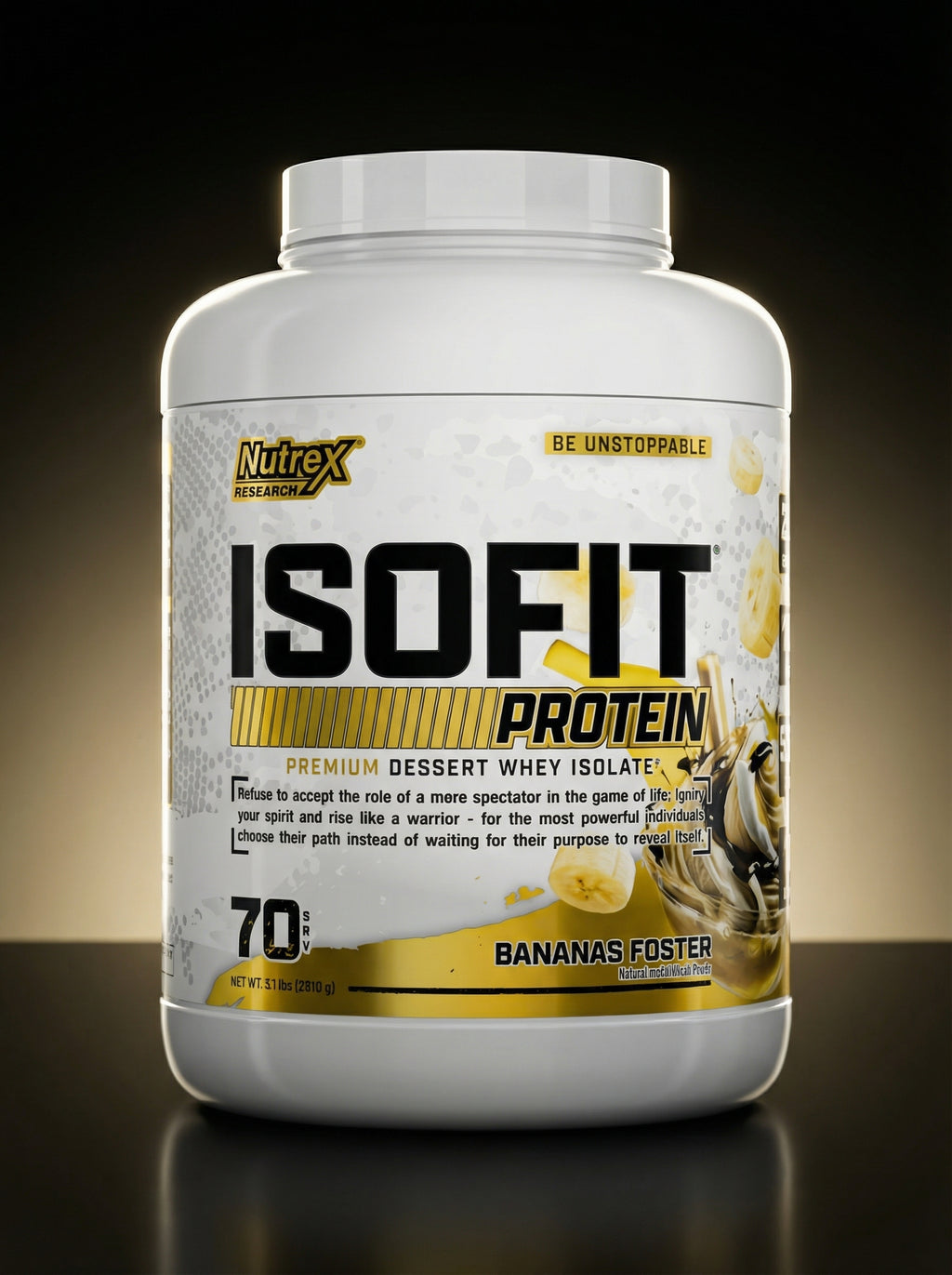 NUTREX ISOFIT 5 LB BANANA FOSTER