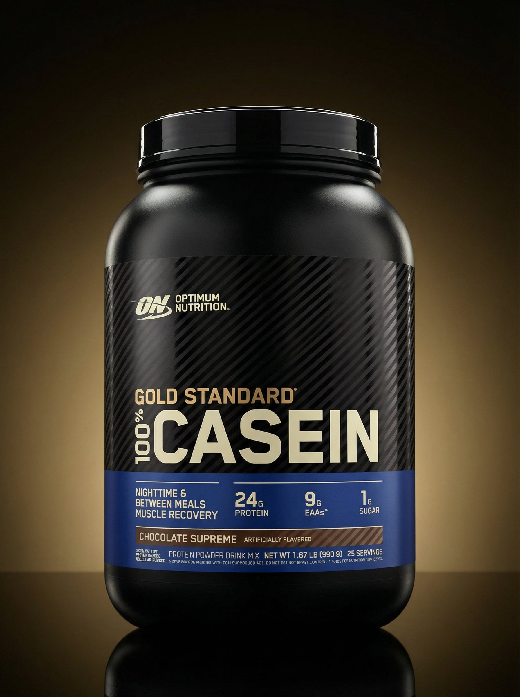 ON CASEIN. 4 LB CHOCOLATE SUPREME