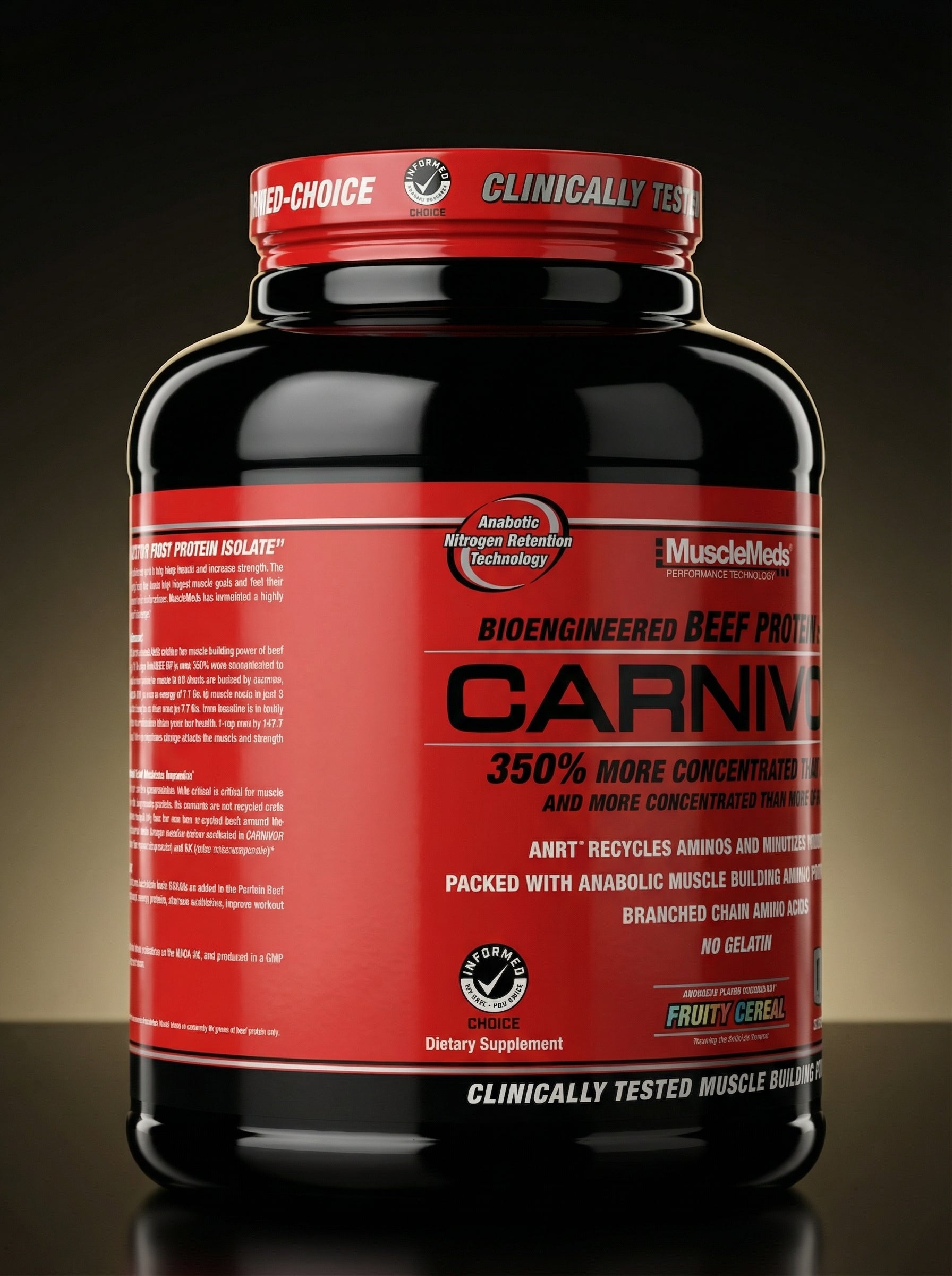 MUSCLEMEDS CARNIVOR 4LB FRUITY CIREAL