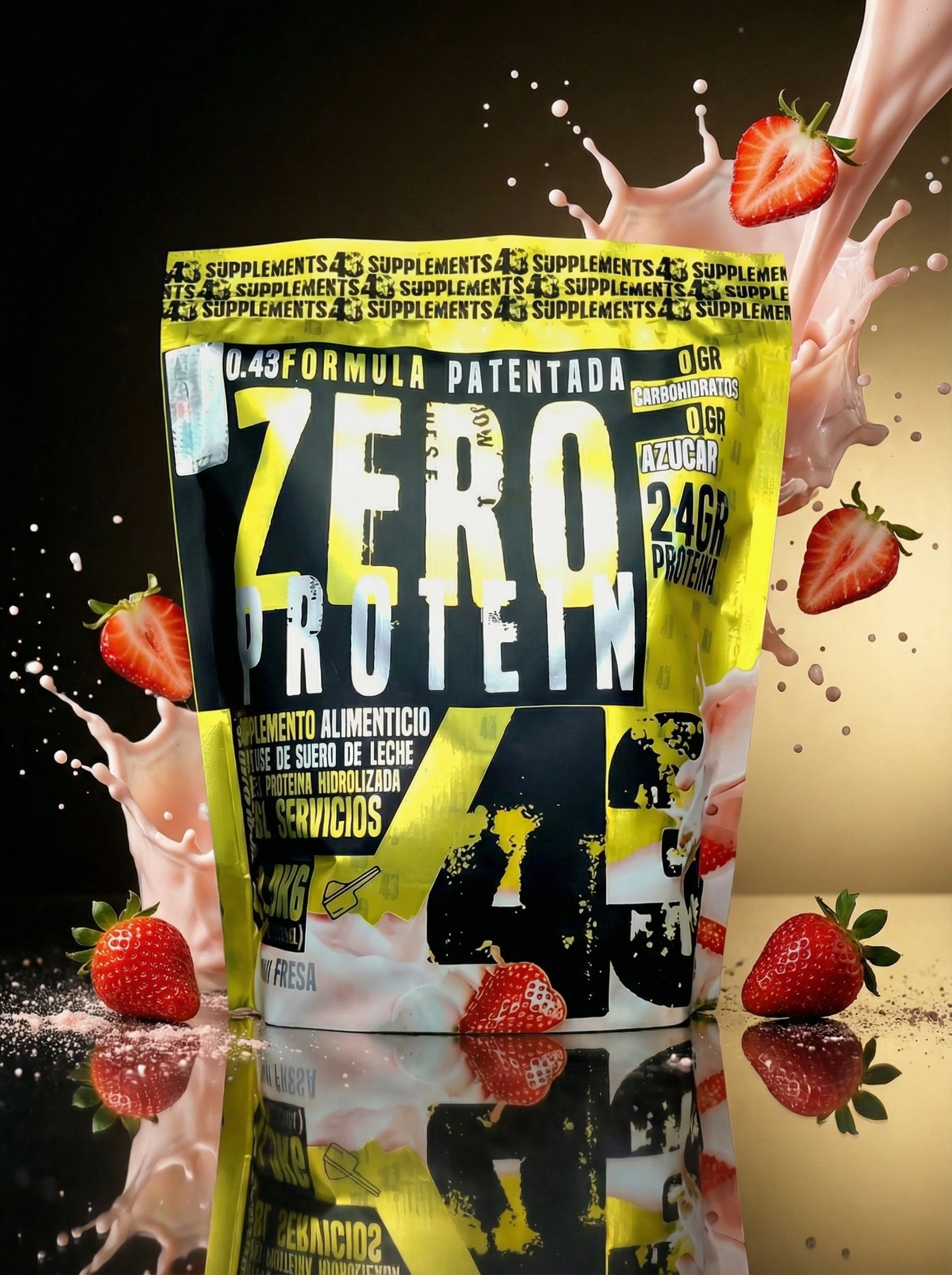 43 ZERO PROTEINA 1KG CHOCOLATE