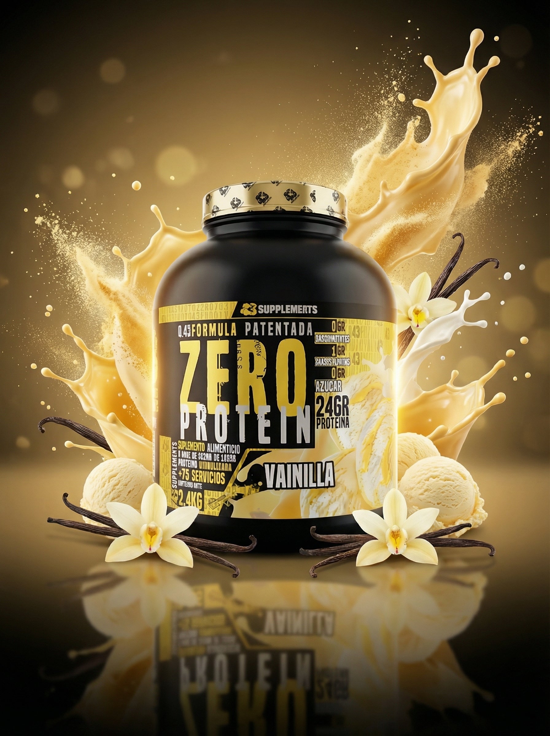 43 ZERO PROTEINA 2.4KG CHCOLATE