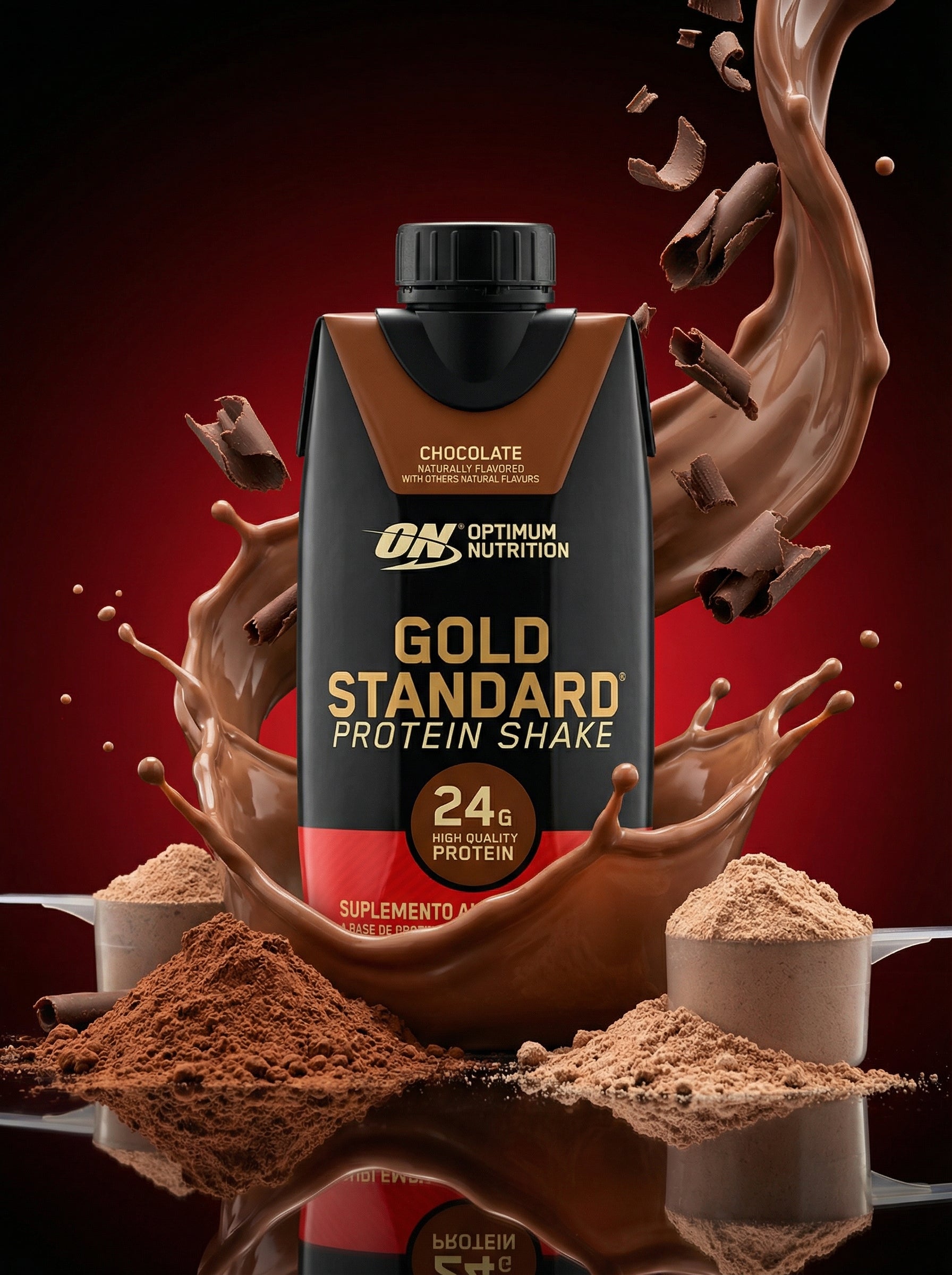 BEBIDA GOLD STANDAR PROTEIN SHAKE 12 PACK