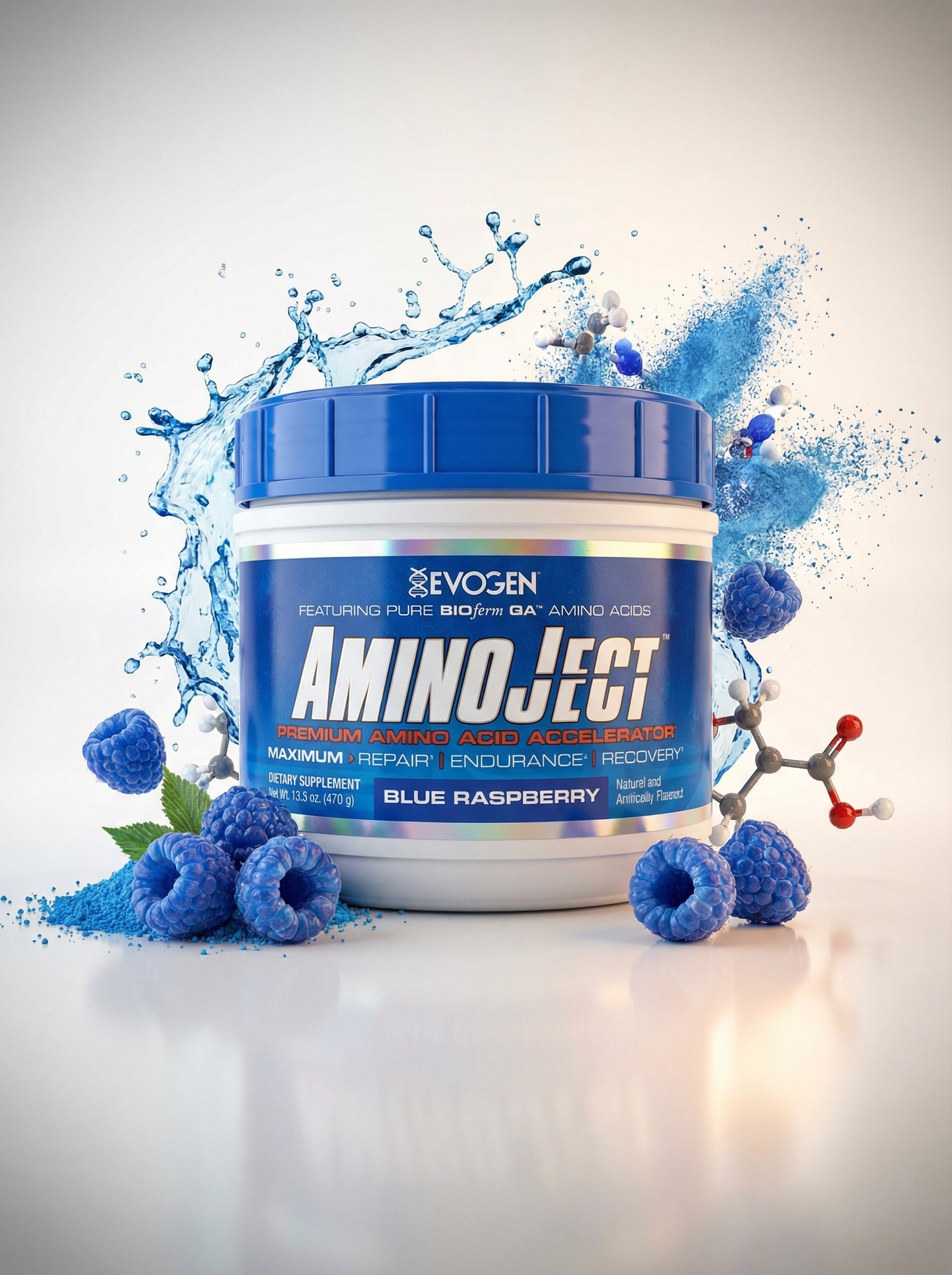 EVOGEN AMINOJECT 30 SERV RASPBERRY LEMONADE