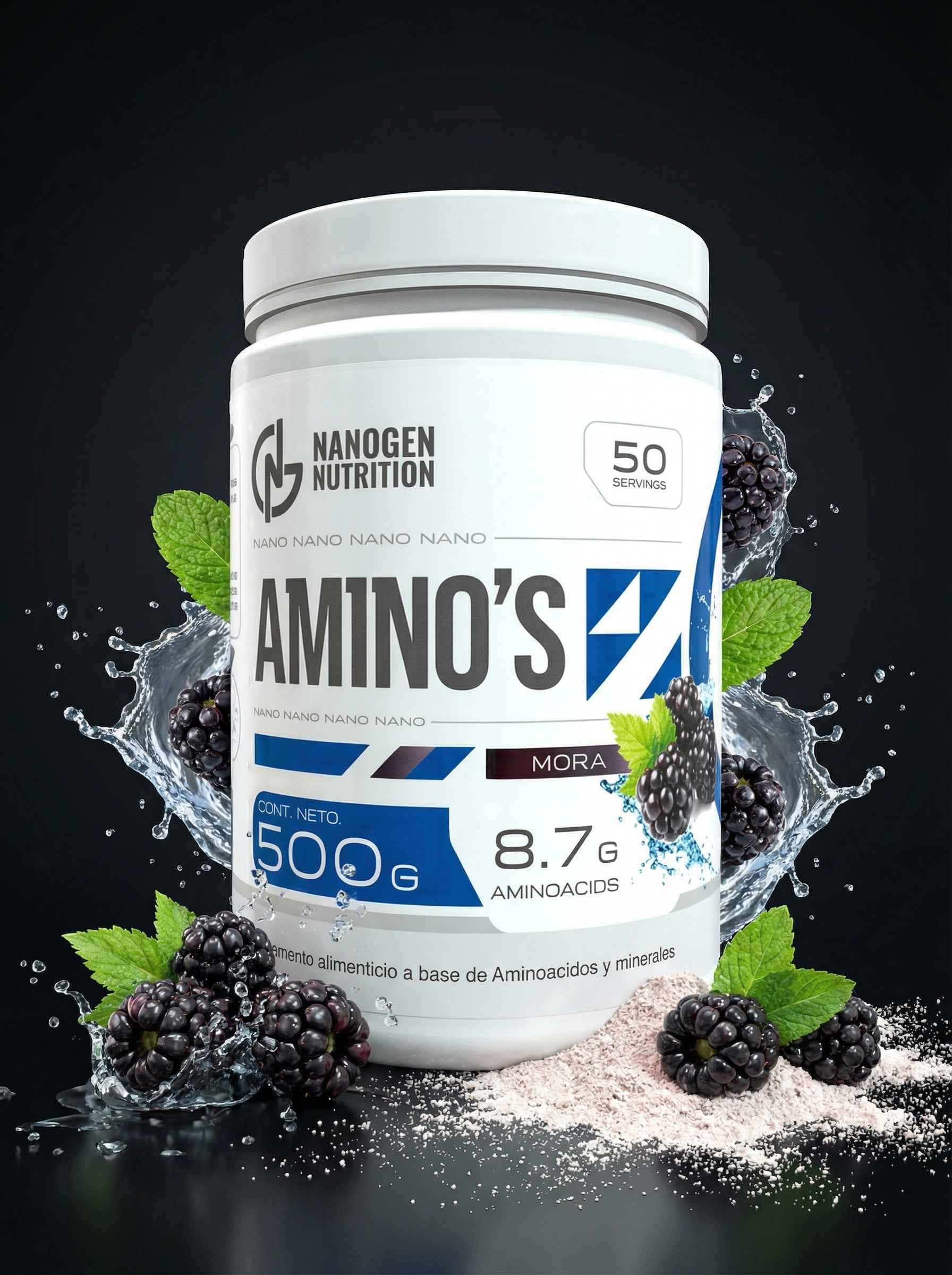 NANOGEN AMINOACIDOS 50 SERV MANGO