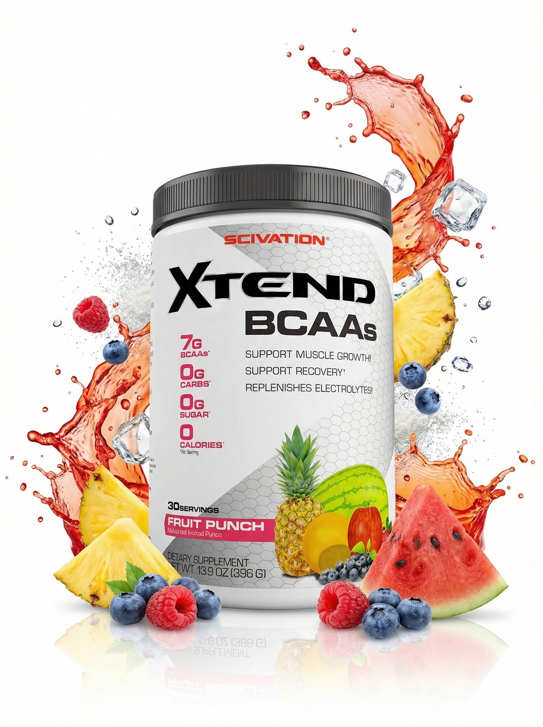 SCI XTEND BCAA 30SERV BLUE RASPBERRY