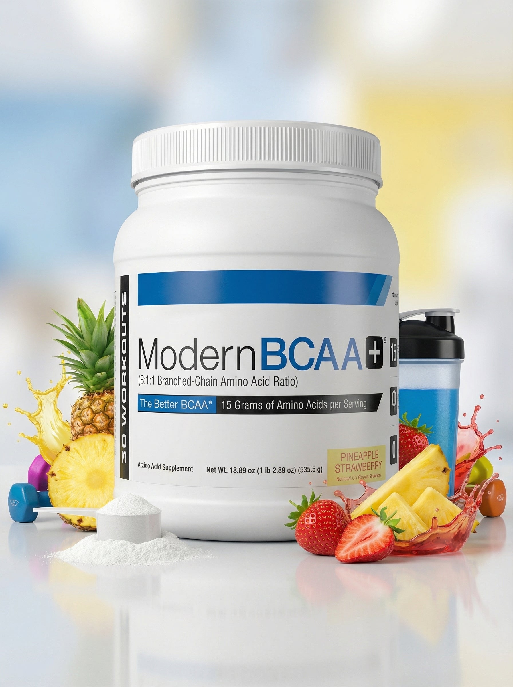 MODERN BCAA 30 SERV GRAPE BUBBLEGUM