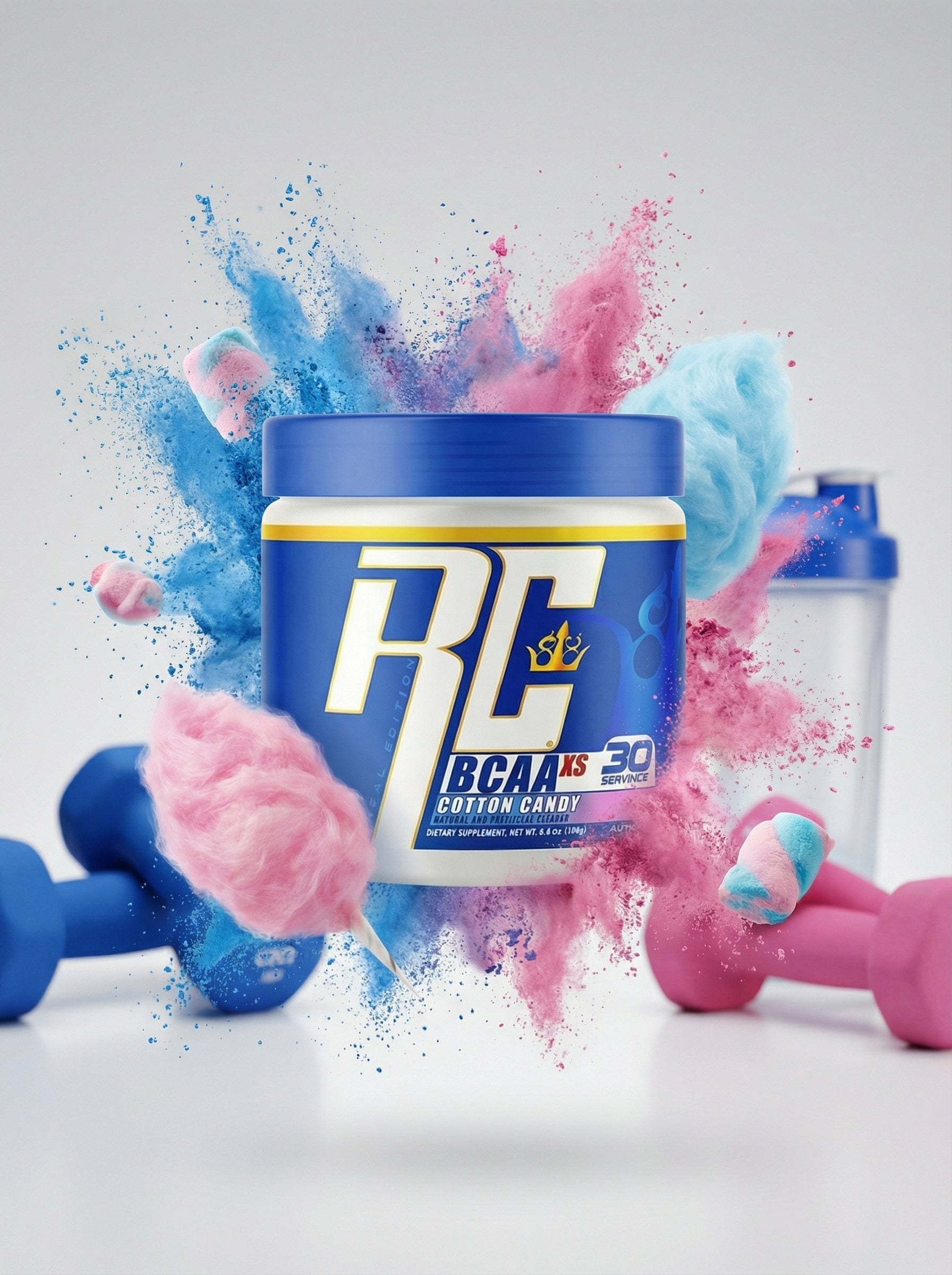RONNIE BCAA 30SERV COTTON CANDY